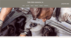 Desktop Screenshot of eddiehobbsautomotive.com